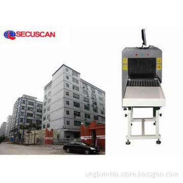 Small parcels / luggage inspection x ray machine with alarm